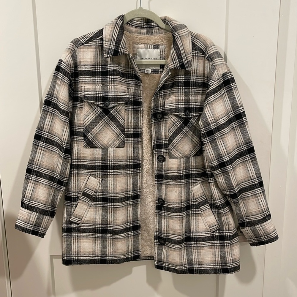 Plaid Oversized Shacket